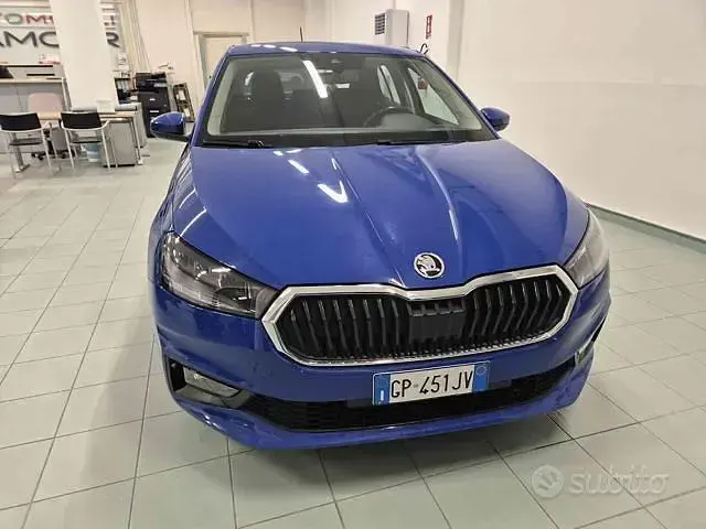 Usata Skoda Fabia Ambition 65 CV (47 kW) 2023 Bluazzurro Utilitaria
