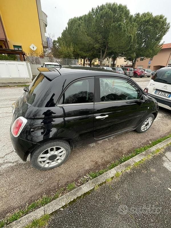 Usata Fiat 500 75 CV (55 kW) 2008 Nero Berlina