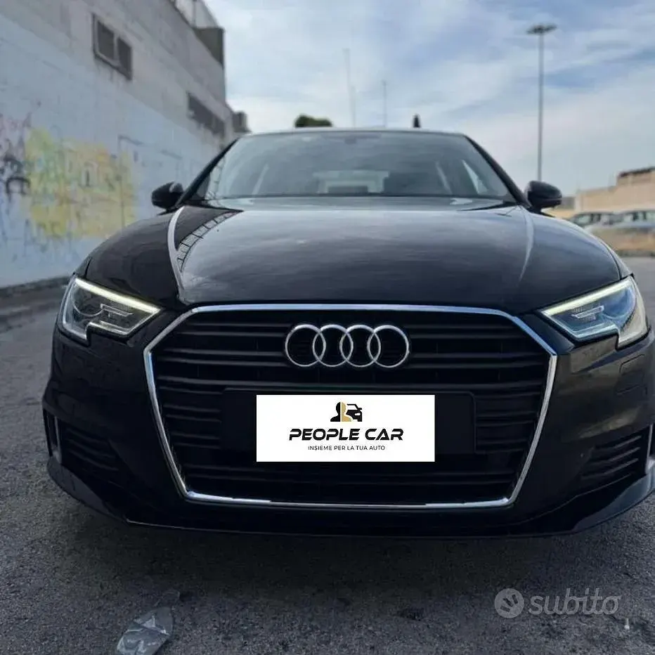 Usata Audi A3 116 CV (85 kW) 2018 Nero Berlina
