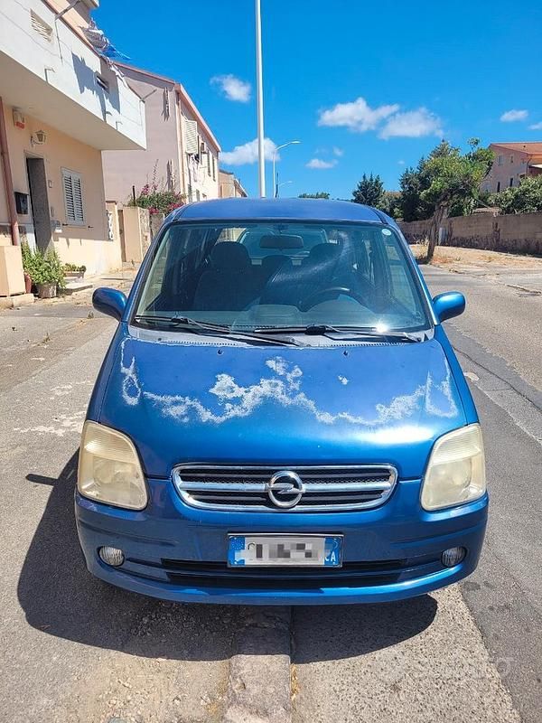 Occasion Opel Agila 75 ch (55 kW) 2003 Bleue Citadine