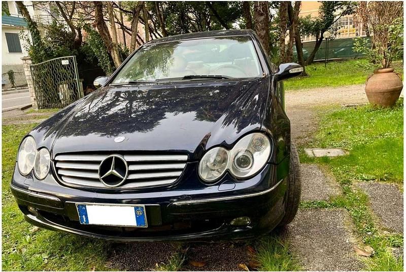Usata Mercedes CLK320 Elegance 218 CV (160 kW) 2002 Blu/azzurro Coupé