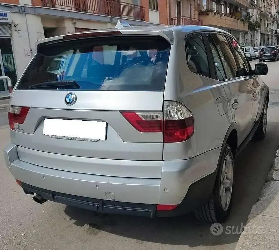 Usata BMW X3 177 CV (130 kW) 2009 Argento SUV