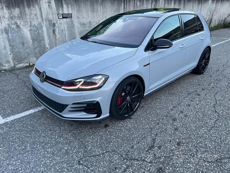 Usata VW Golf VII GTI 245 CV (180 kW) 2018 Bianco Berlina