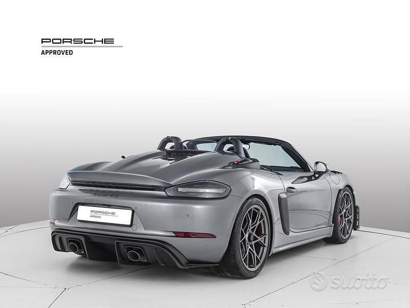 Usata Porsche 718 Spyder 500 CV (367 kW) 2024 Grigio Cabrio