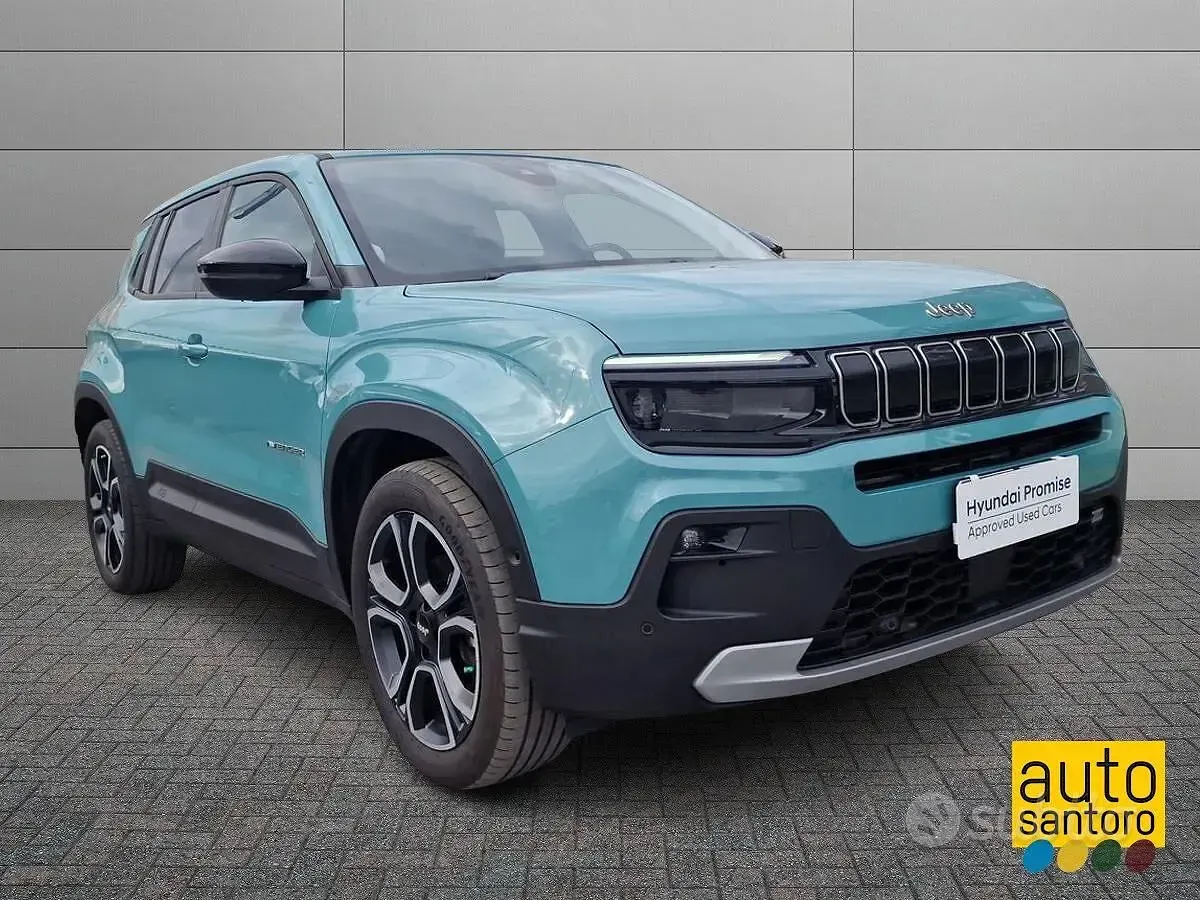 Usata Jeep Avenger Longitude 101 CV (74 kW) 2023 Verde SUV