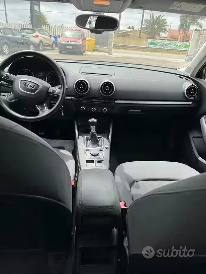 Usata Audi A3 105 CV (77 kW) 2015 Bianco Berlina