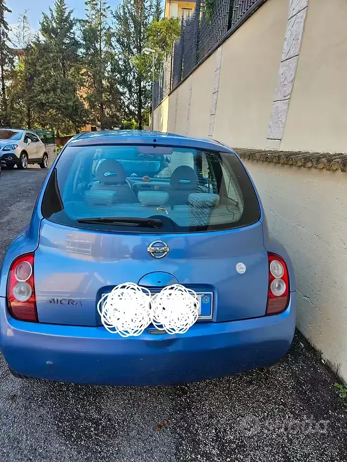 Usata Nissan Micra 80 CV (58 kW) 2004 Blu Utilitaria