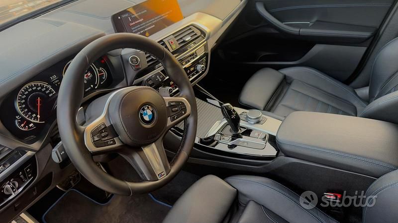 Usata BMW X3 M Sport 190 CV (139 kW) 2019 Blu SUV