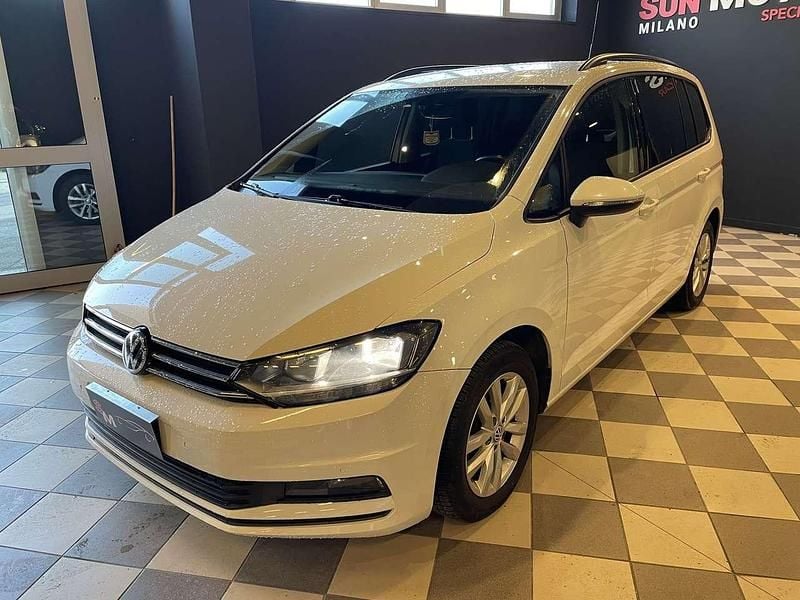 Usata VW Touran Executive 116 CV (85 kW) 2018 Bianco Monovolume