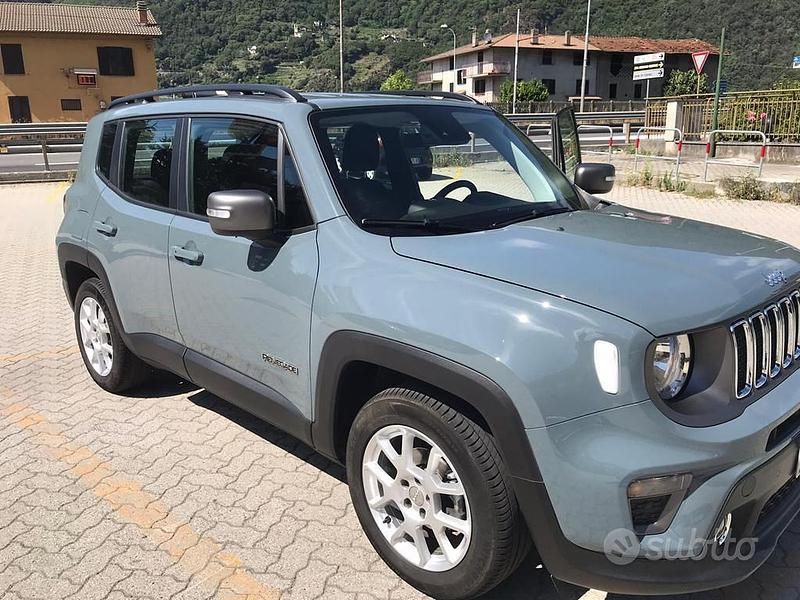 Usata Jeep Renegade 120 CV (88 kW) 2019 Verde SUV