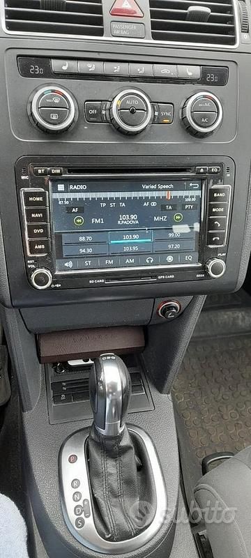 Usata VW Touran 170 CV (125 kW) 2013 Nero Monovolume