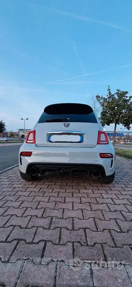 Usata Abarth 595 Custom 145 CV (106 kW) 2020 Grigio Berlina