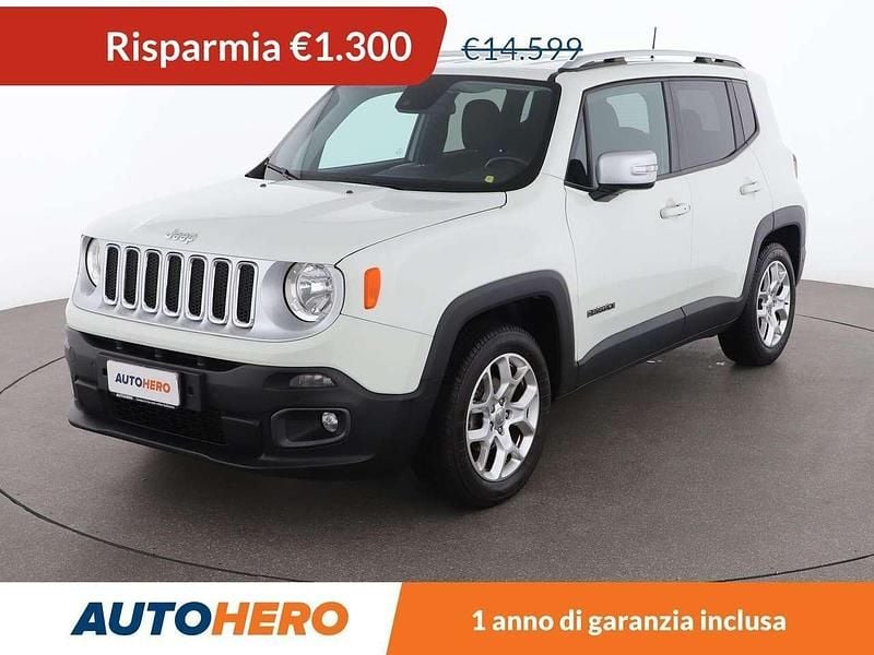 Bianco Usata 2018 Jeep Renegade Limited SUV | 13.299 € (Buon prezzo) - Immagine 1/4