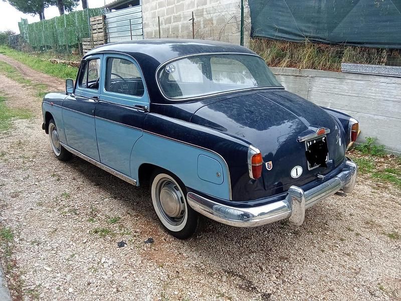 Usata Fiat 1400 1960 Blu Berlina