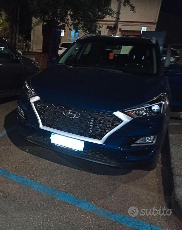 Usata Hyundai Tucson 116 CV (85 kW) 2019 Blu SUV