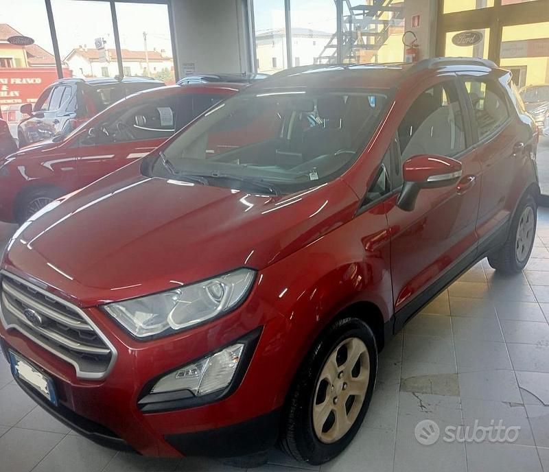 Usata Ford Ecosport 100 CV (73 kW) 2018 Rosso SUV