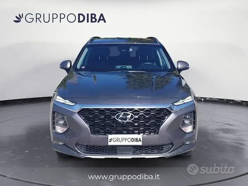 Usata Hyundai Santa Fe XPrime 200 CV (147 kW) 2018 Grigio SUV