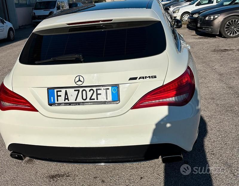 Begagnad Mercedes CLA220 177 HK (130 kW) 2015 Vit Sedan