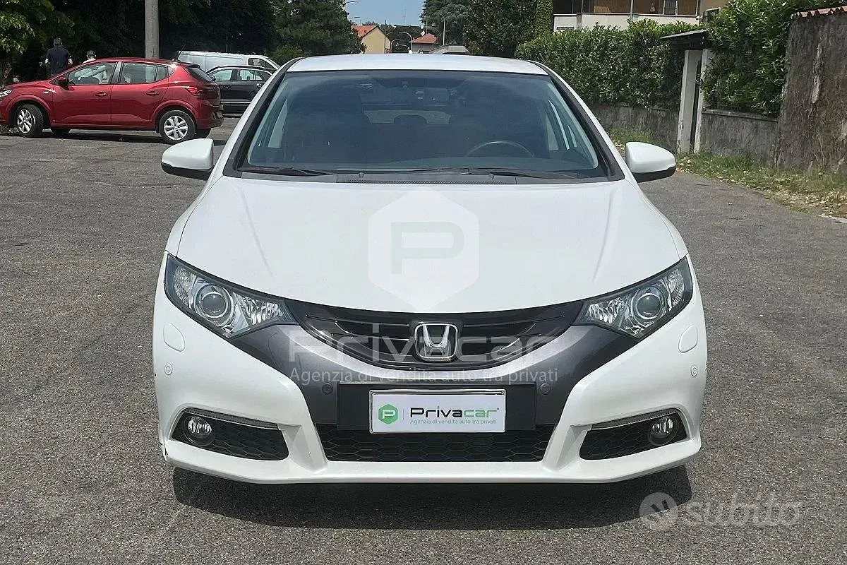 Usata Honda Civic Lifestyle 120 CV (88 kW) 2013 Bianco Utilitaria