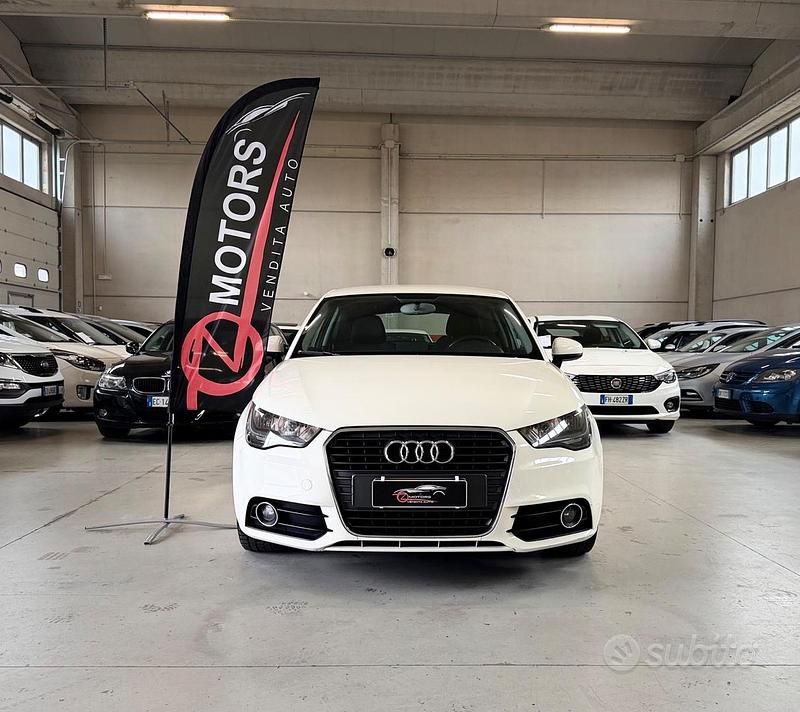 Usata Audi A1 Ambition 105 CV (77 kW) 2011 Bianco Utilitaria