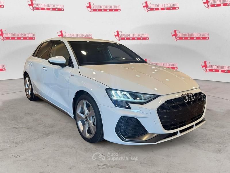 Usata Audi A3 S-Line 150 CV (110 kW) 2025 Bianco Berlina