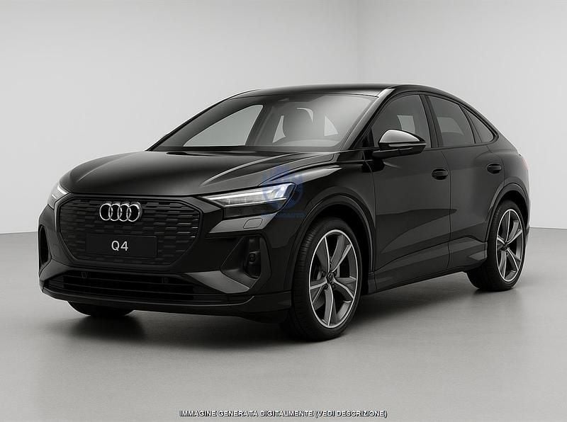 Usata Audi Q4 Sportback e-tron S-Line 210 kW (286 CV) 2024 Nero SUV