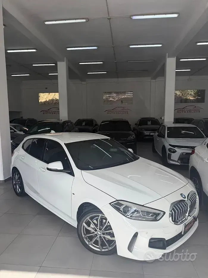 Usata BMW 118 M Sport 150 CV (110 kW) 2021 Bianco Berlina