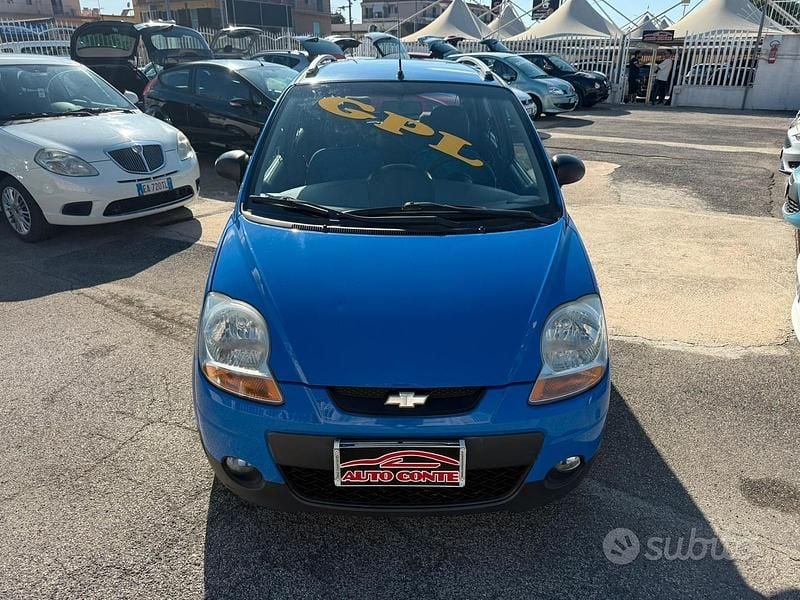 Usata Chevrolet Matiz 52 CV (38 kW) 2009 Blu Utilitaria
