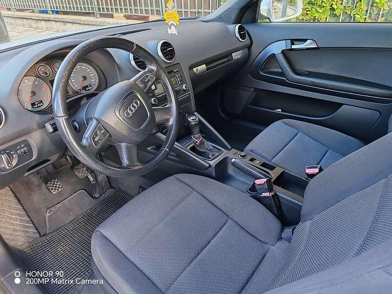 Usata Audi A3 Cabriolet Ambition 105 CV (77 kW) 2013 Bianco Cabrio