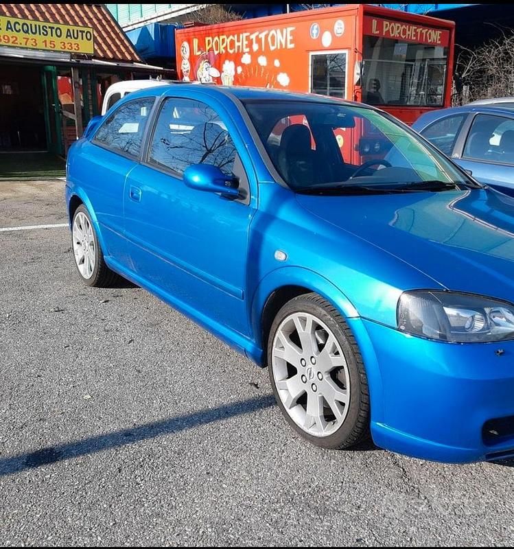Usata Opel Astra OPC 2003 Blu Berlina