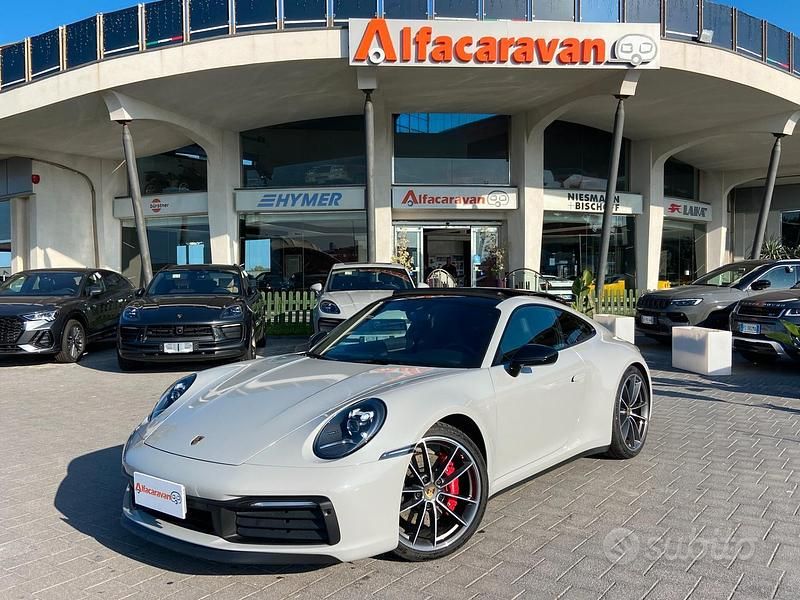 Grigio Usata 2020 Porsche 911 Carrera S Coupé | 127.900 € (Buon prezzo) - Immagine 1/4