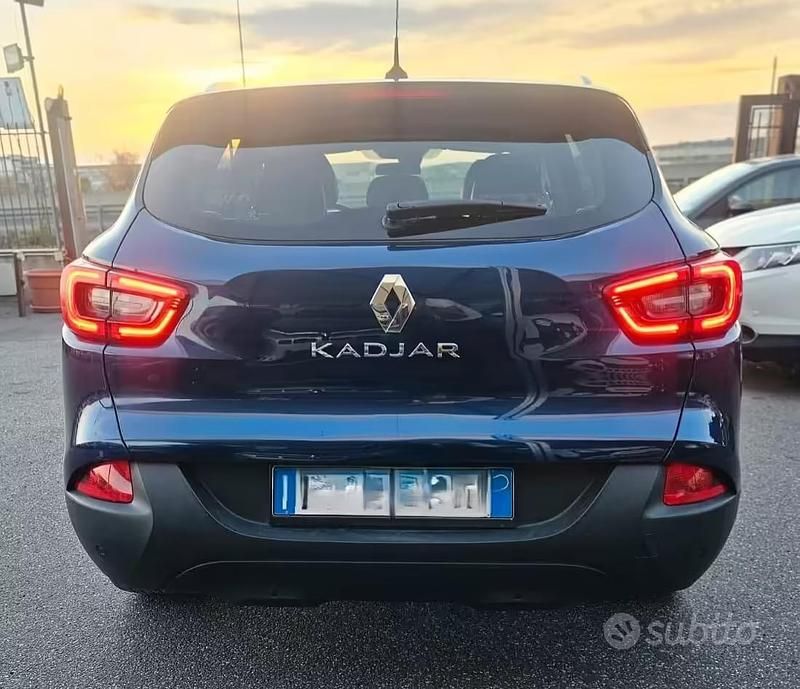 Usata Renault Kadjar Business 110 CV (80 kW) 2018 Blu SUV