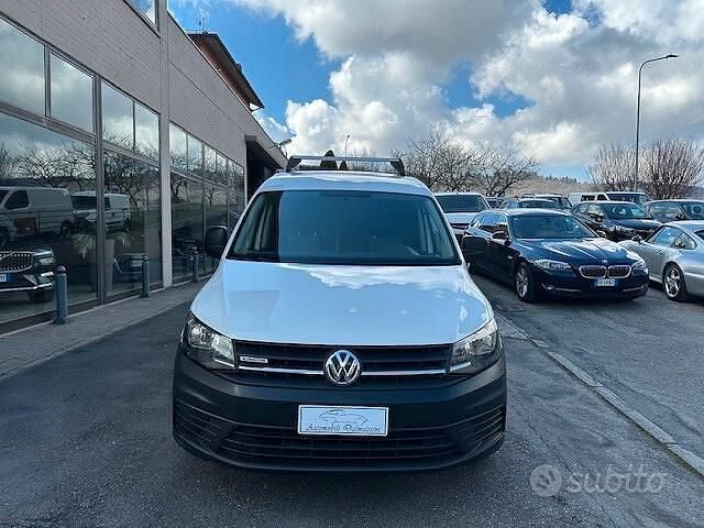 Usata VW Caddy 110 CV (80 kW) 2015 Bianco Monovolume