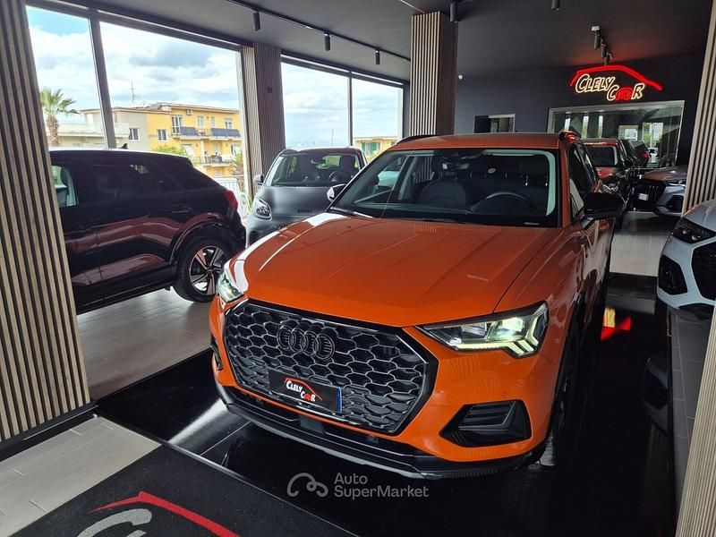 Usata Audi Q3 S-Line 190 CV (139 kW) 2019 Arancione SUV