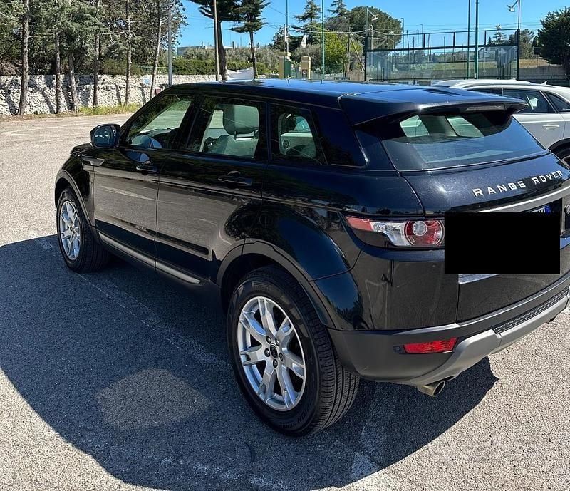 Usata Land Rover Range Rover evoque 2012 Nero SUV