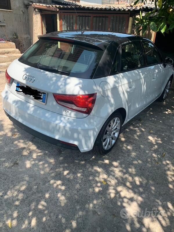 Usata Audi A1 Sportback Ambiente 116 CV (85 kW) 2016 Bianco Utilitaria