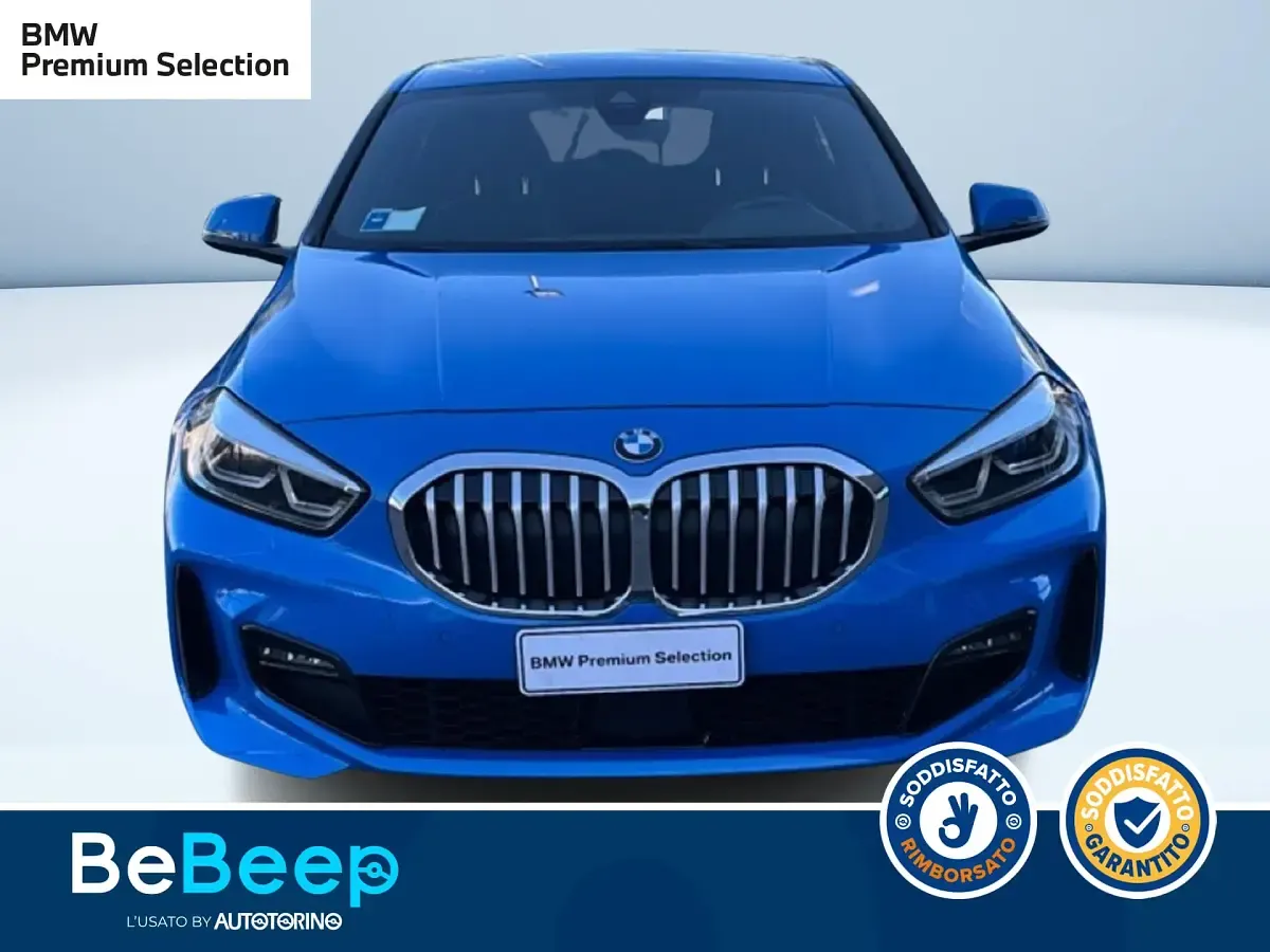 Usata BMW 118 M Sport 150 CV (110 kW) 2021 Azzurro metallizzato Berlina