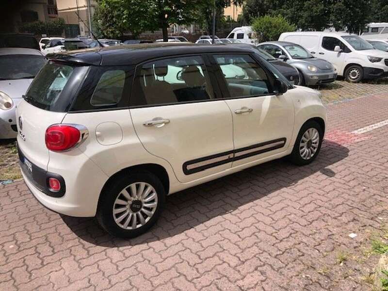 Usata Fiat 500L Lounge 84 CV (61 kW) 2015 Bianco Monovolume
