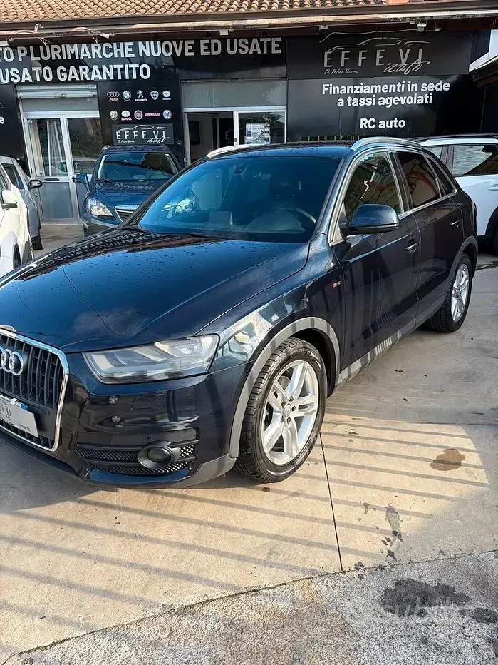 Usata Audi Q3 Advanced 177 CV (130 kW) 2012 Blu SUV