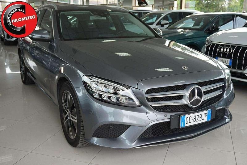 Usata Mercedes C200 184 CV (135 kW) 2020 Grigio Station wagon