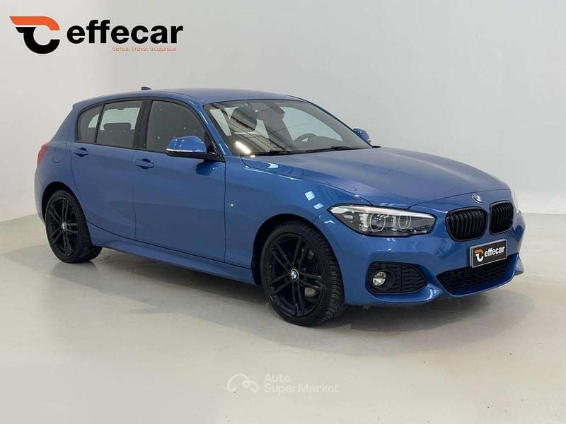 Usata BMW 118 M Sport 150 CV (110 kW) 2019 Blu Utilitaria