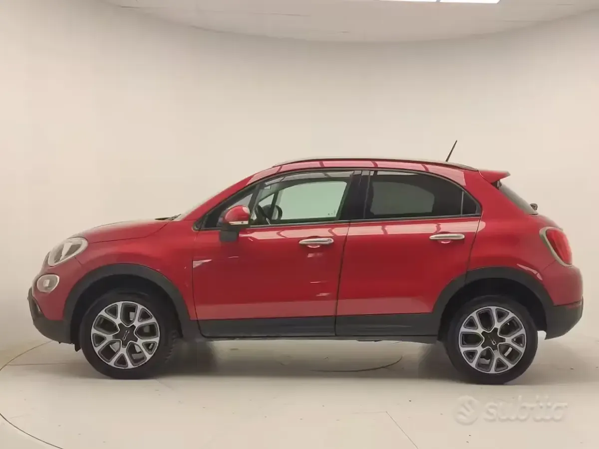 Usata Fiat 500X Cross 140 CV (102 kW) 2015 Rosso SUV
