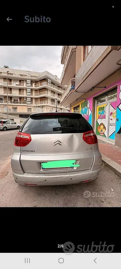 Usata Citroën C4 Picasso 2009 Grigio Monovolume