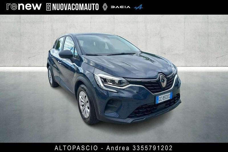 Usata Renault Captur Life 101 CV (74 kW) 2020 Blu scuro SUV