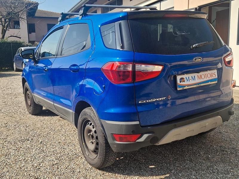 Usata Ford Ecosport Titanium 95 CV (69 kW) 2017 Blu/azzurro SUV