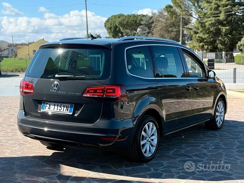 Usata VW Sharan Highline 150 CV (110 kW) 2015 Grigio Monovolume