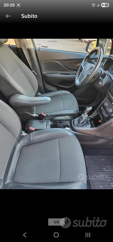 Usata Opel Mokka X 140 CV (102 kW) 2017 Bianco SUV