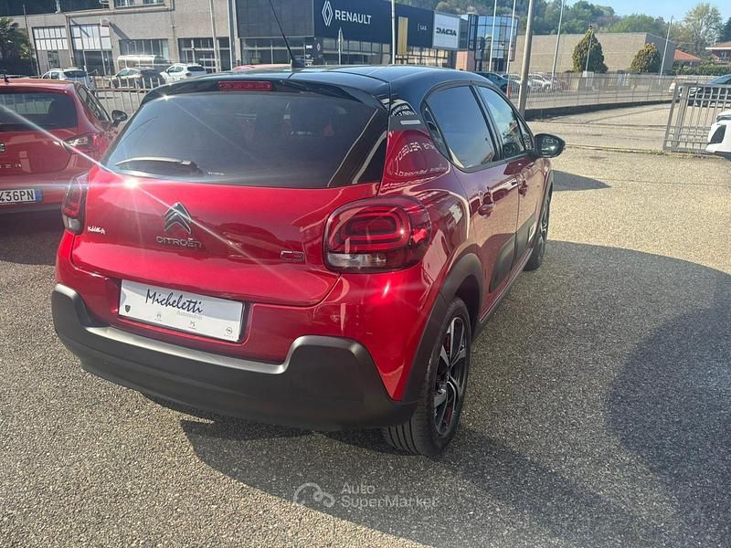 Usata Citroën C3 PureTech 83 CV (61 kW) 2022 Rosso Utilitaria