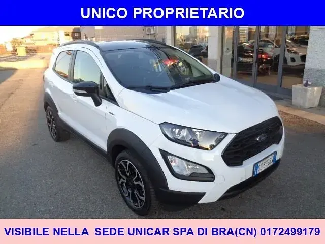 Usado Ford Ecosport Active 125 CV (91 kW) 2021 Blanco SUV