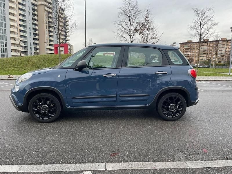 Usata Fiat 500L Cross 95 CV (69 kW) 2018 Blu Monovolume